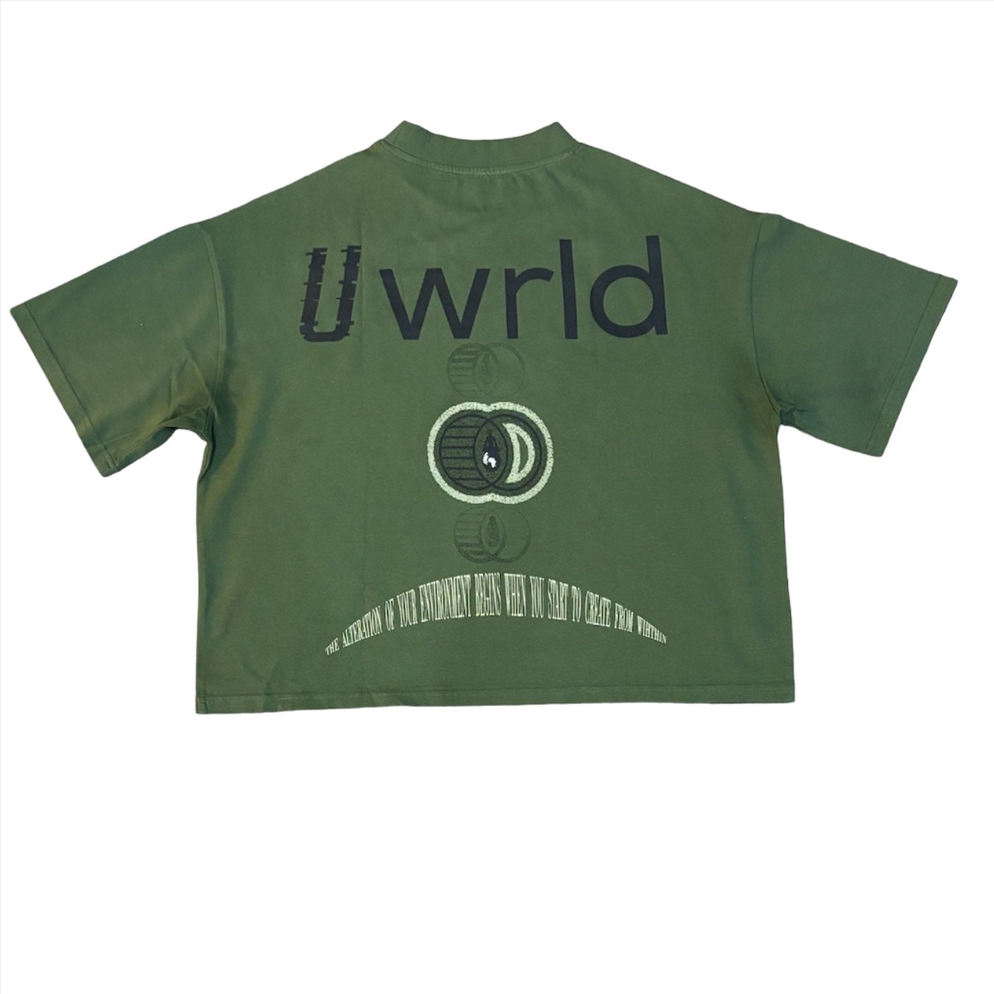 (U)r Army Green Boxy Tee